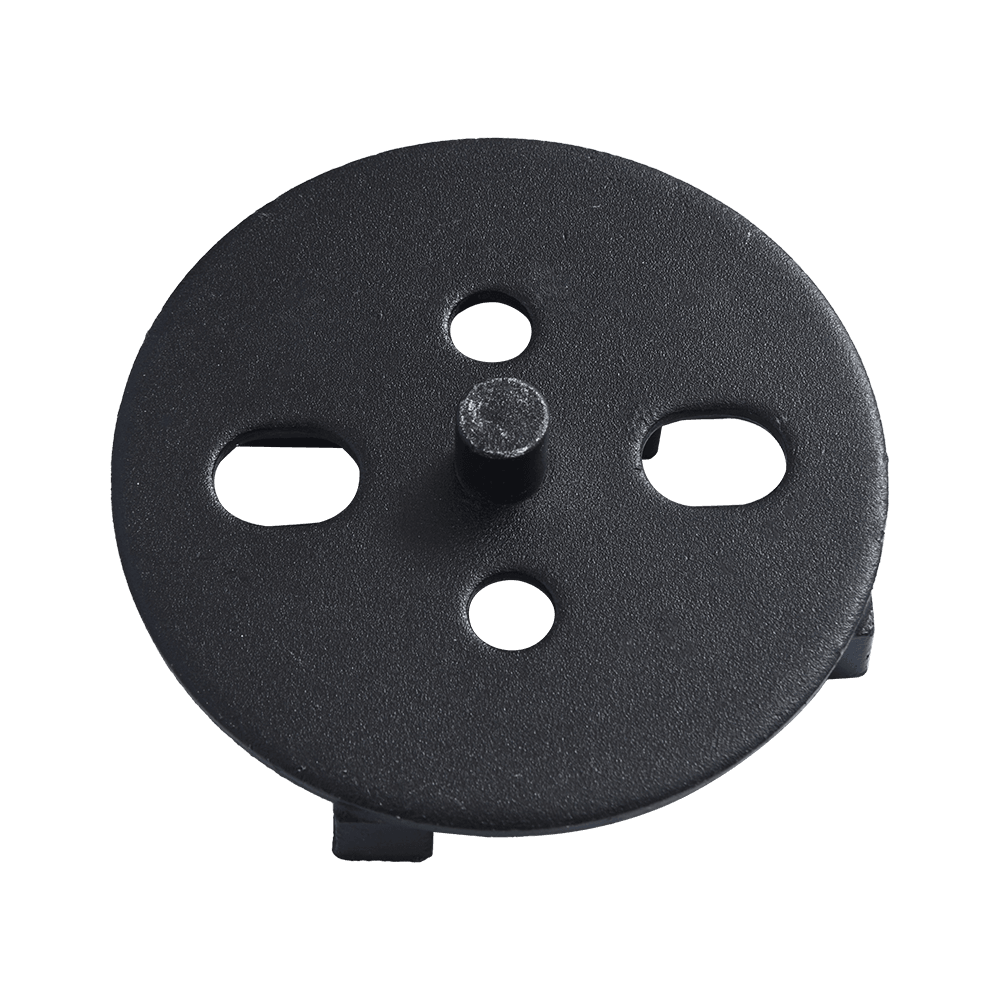 #80 Zwykłe pięć otworów i cztery zęby (z kolumną) głowica futra do podłogi