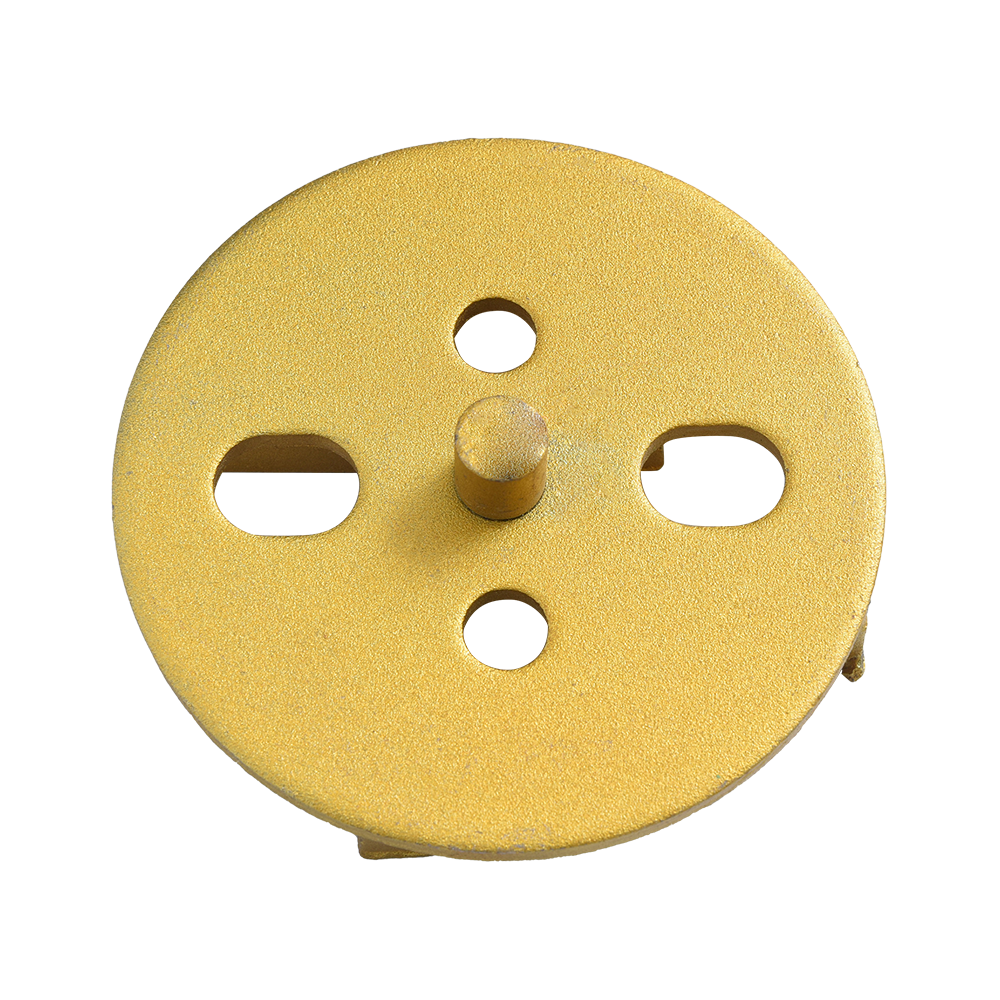 #120 Zwykłe pięć otworów i cztery zęby (z kolumną) głowica noża diamentowego podłogi