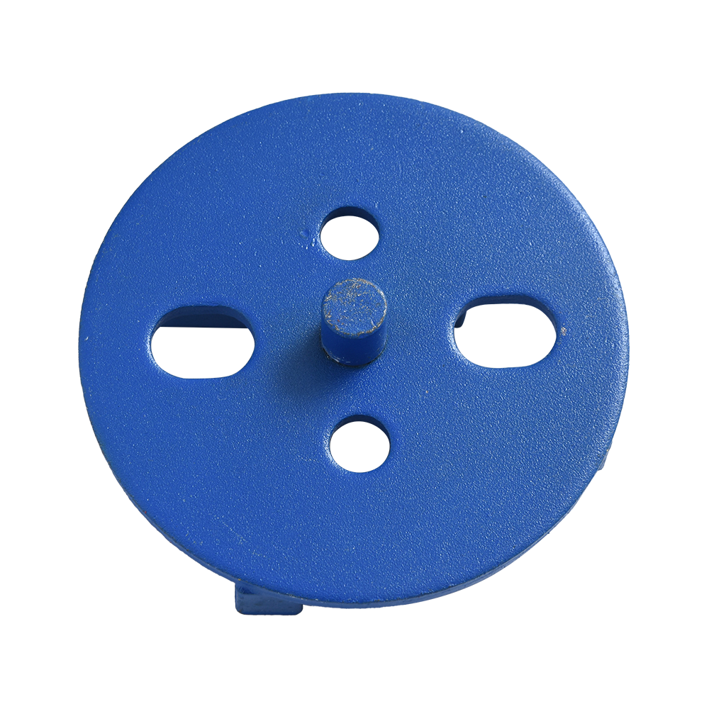 #50 Zwykłe pięć otworów i cztery zęby (z kolumną) głowica noża diamentowego podłogowego